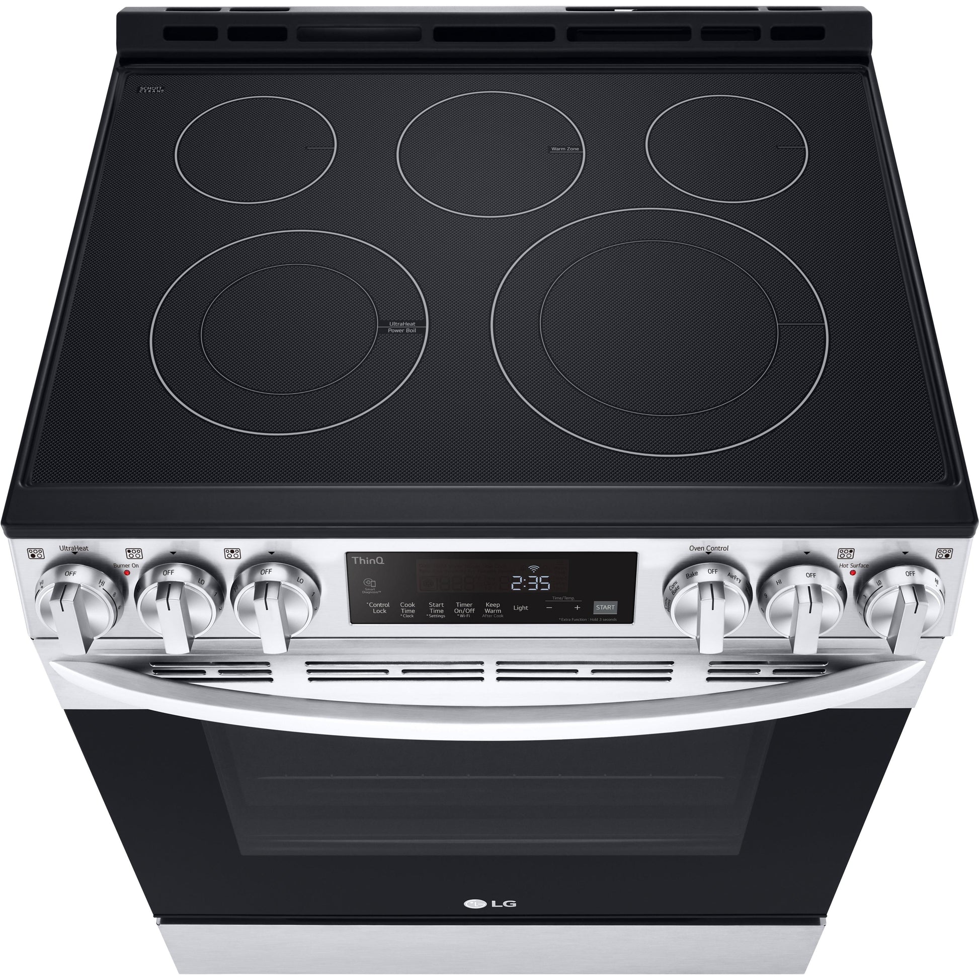 LG 30-inch Slide-in Electric Range with Air Fry Technology LSEL6333F IMAGE 2