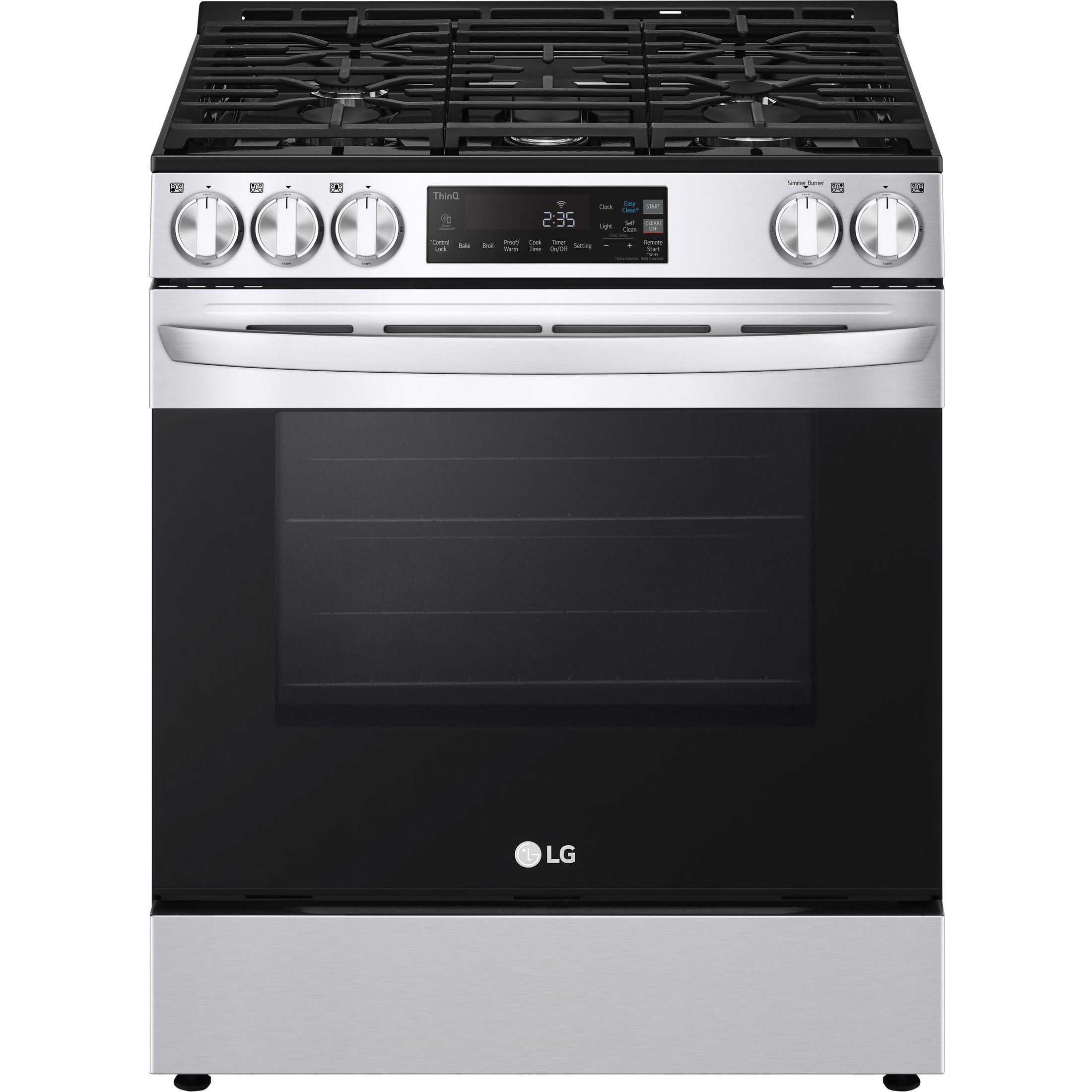  LG 30-inch Slide-in Gas Range with EasyClean® LSGL5831F IMAGE 1
