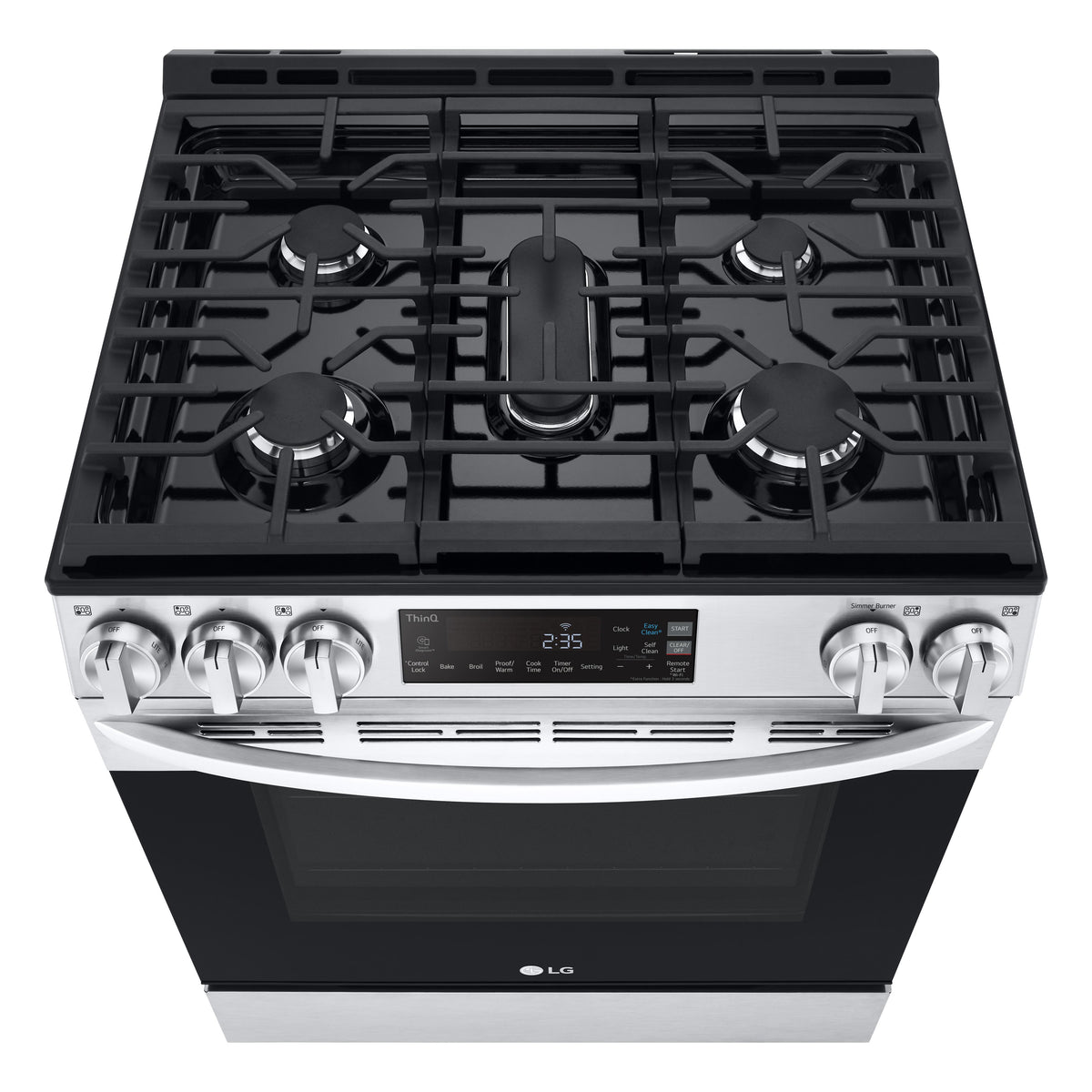 LG 30-inch Slide-in Gas Range with EasyClean® LSGL5831F IMAGE 2