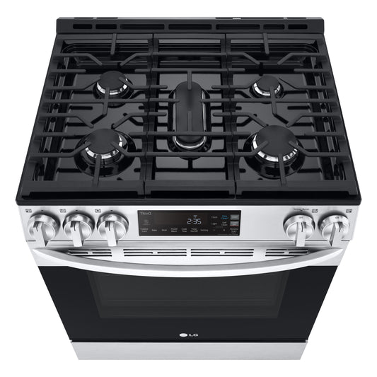 LG 30-inch Slide-in Gas Range with EasyClean® LSGL5831F IMAGE 2
