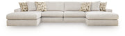 Toliar 4-Piece Double Chaise Sectional