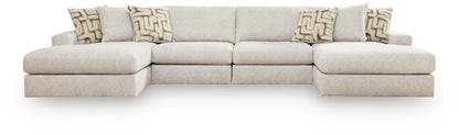 Toliar 4-Piece Double Chaise Sectional