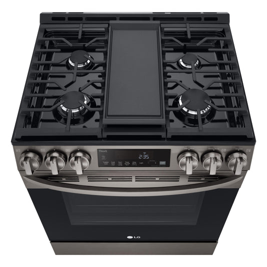 LG 30-inch Slide-in Gas Range with Air Fry Technology LSGL5833D IMAGE 2