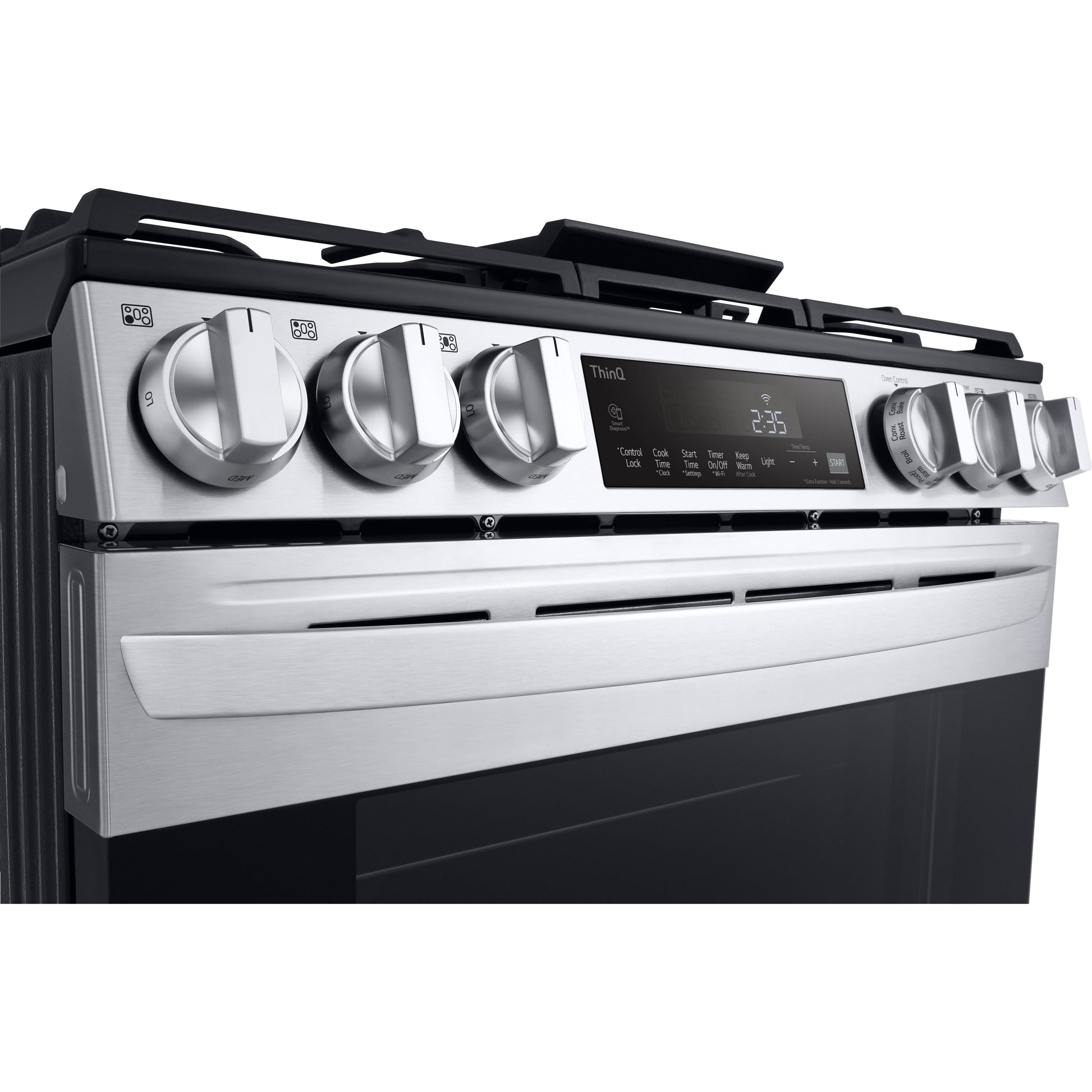 LG 30-inch Slide-in Gas Range with Air Fry Technology LSGL5833F IMAGE 12