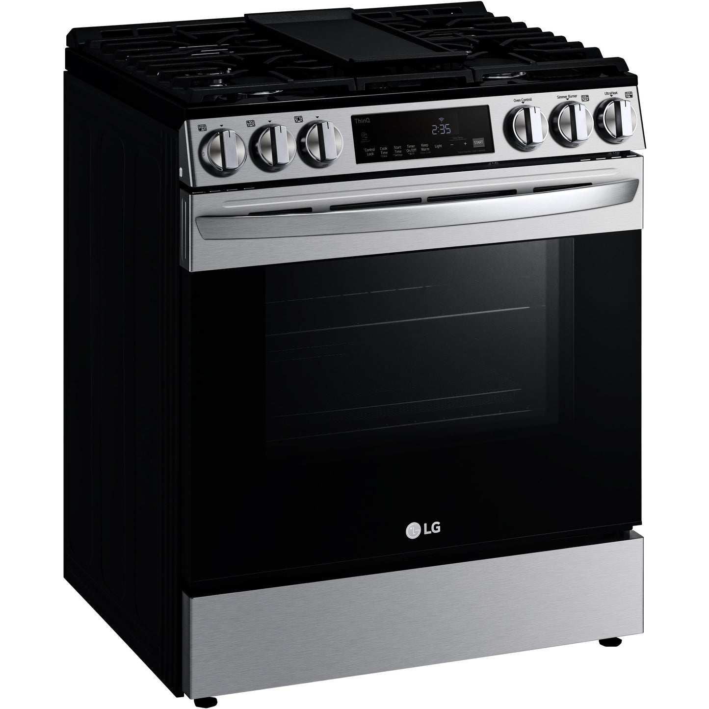 LG 30-inch Slide-in Gas Range with Air Fry Technology LSGL5833F IMAGE 18