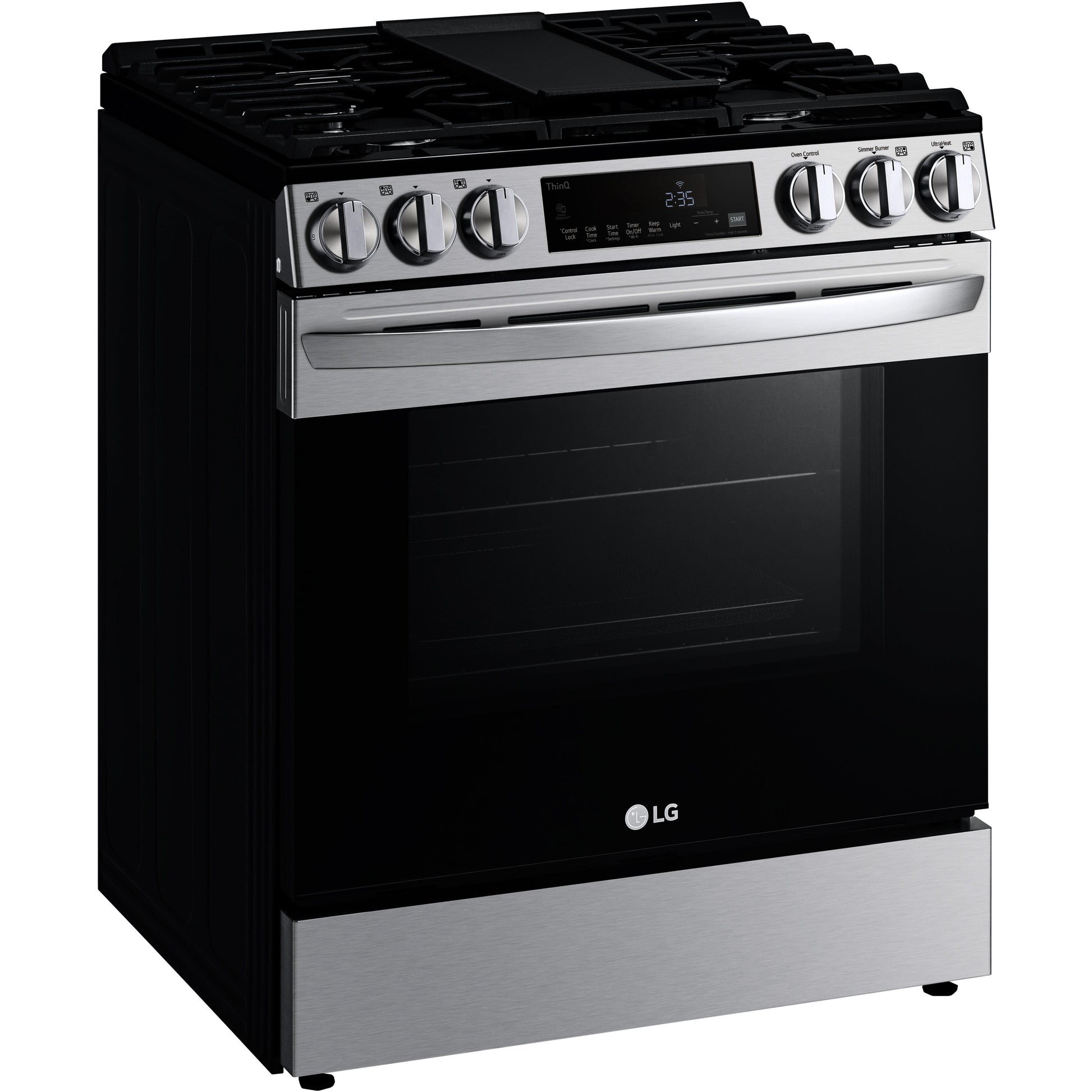 LG 30-inch Slide-in Gas Range with Air Fry Technology LSGL5833F IMAGE 18