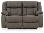 First Base Reclining Loveseat and Recliner