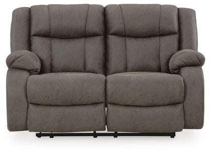 First Base Reclining Loveseat and Recliner
