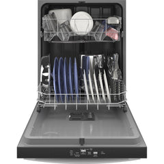  GE Built-in Top Control Dishwasher with Dry Boost™ GDT535PGRWW IMAGE 3