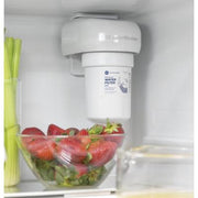  GE 33-inch, 24.8 cu. ft. French 3-Door Refrigerator with Internal Water Dispenser GNE25JYKFS IMAGE 2