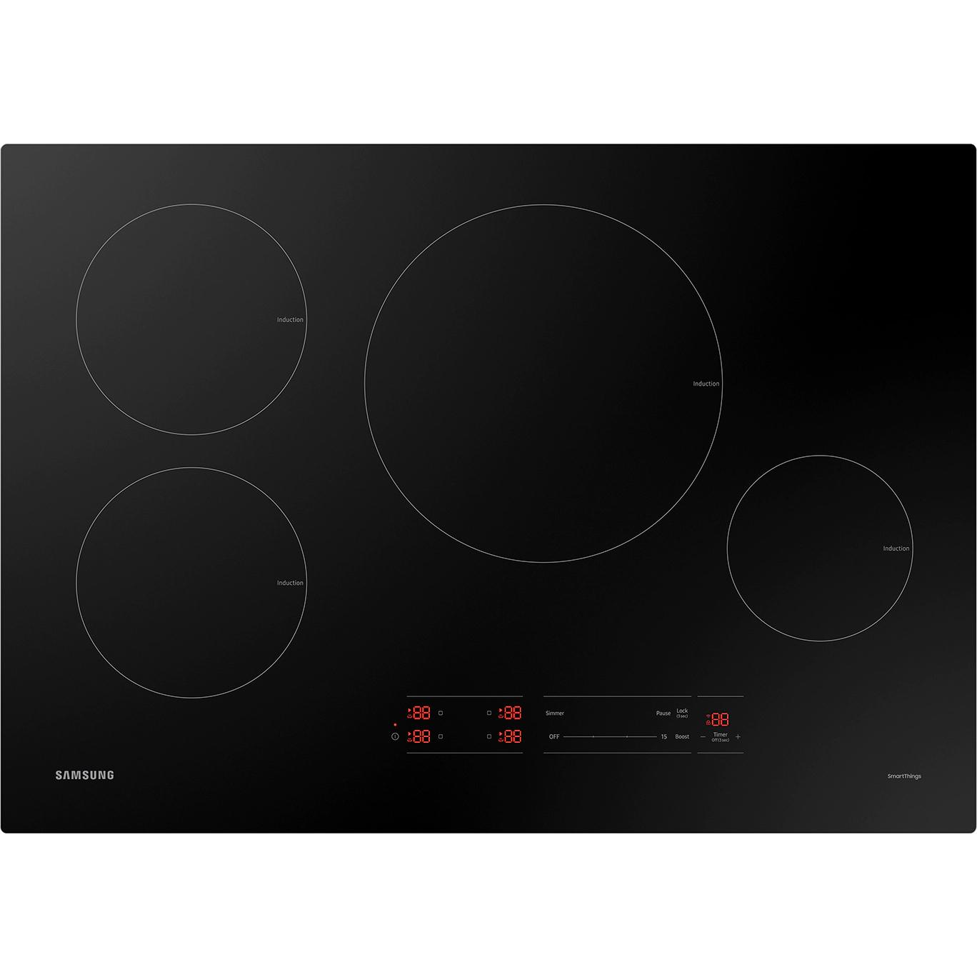 Samsung 30-inch built-in Induction Cooktop with Wi-Fi NZ30A3060UK/AA IMAGE 1