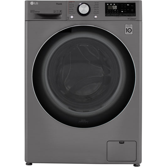  LG All-in-One Electric Laundry Center with TurboWash™ Technology WM3555HVA IMAGE 1