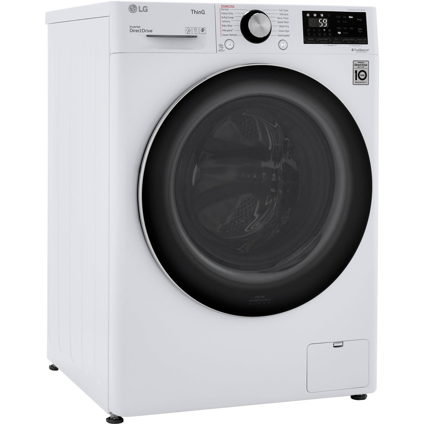  LG All-in-One Electric Laundry Center with TurboWash™ Technology WM3555HWA IMAGE 2