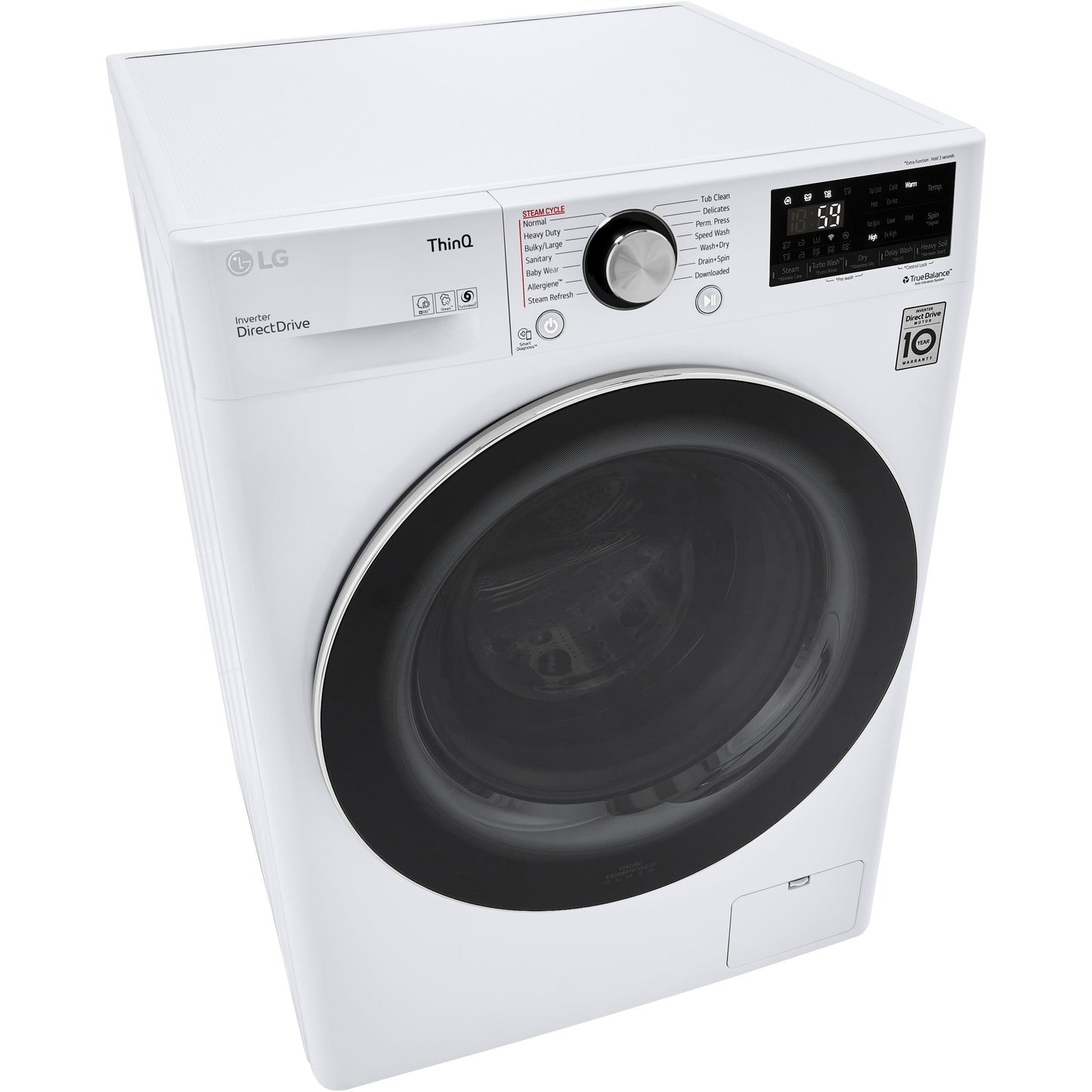  LG All-in-One Electric Laundry Center with TurboWash™ Technology WM3555HWA IMAGE 3