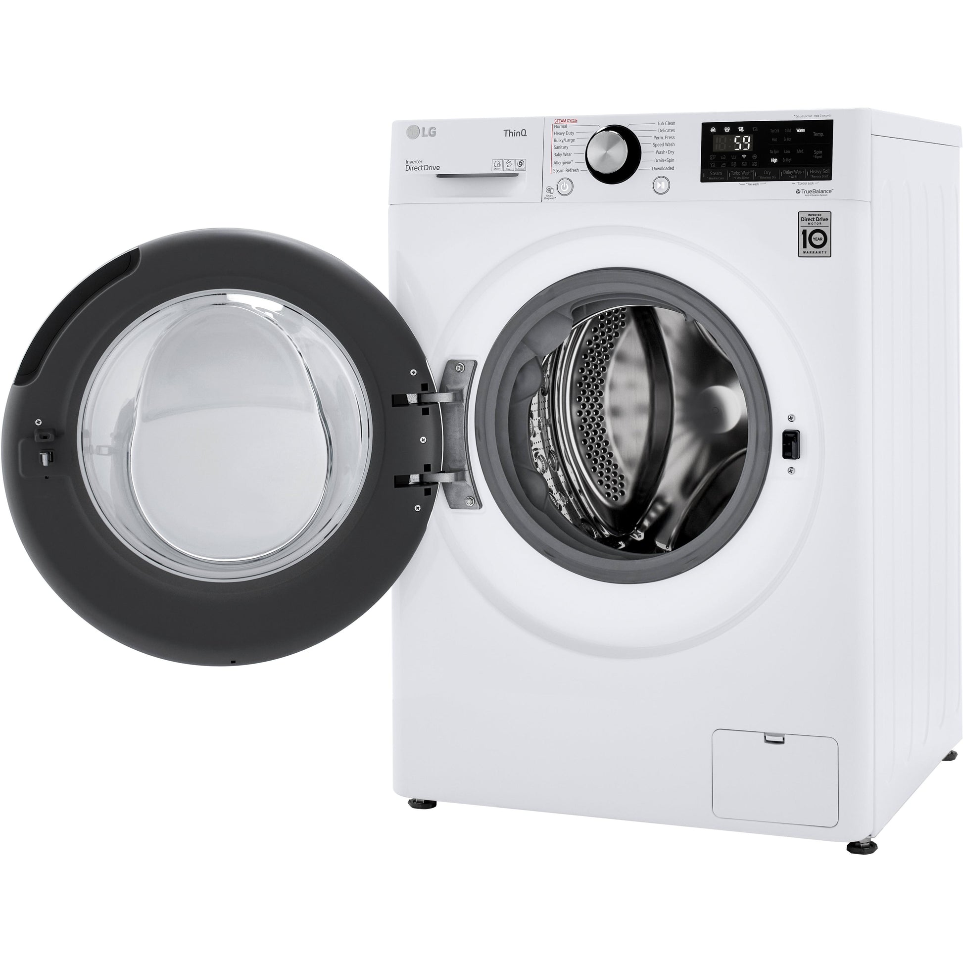  LG All-in-One Electric Laundry Center with TurboWash™ Technology WM3555HWA IMAGE 6