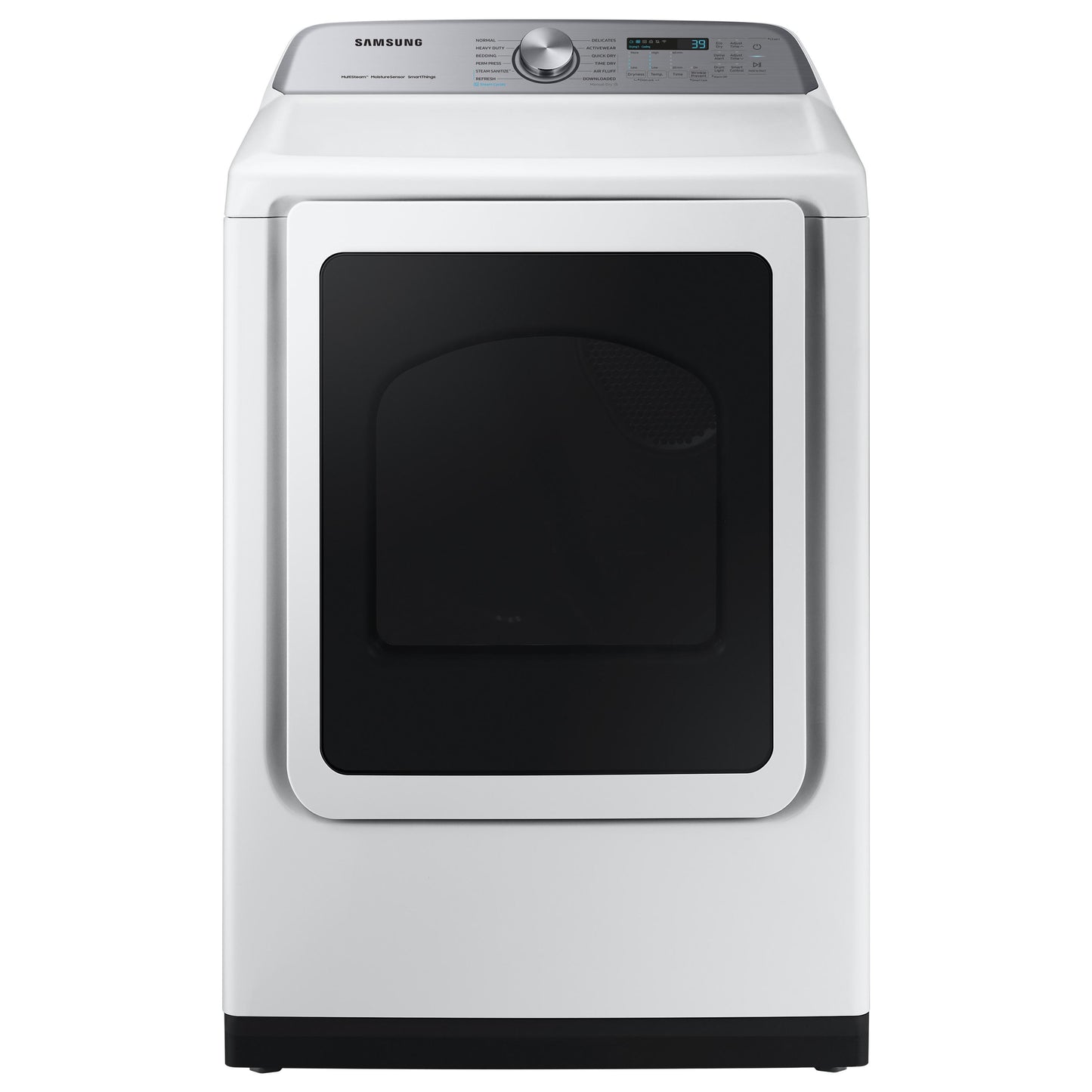  Samsung 7.4 cu. ft. Smart Electric Dryer with Steam Sanitize+ DVE52A5500W/A3 IMAGE 1