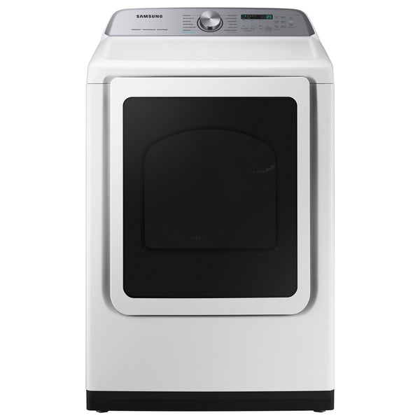 Samsung 7.4 cu. ft. Smart Electric Dryer with Steam Sanitize+ DVE52A5500W/A3
