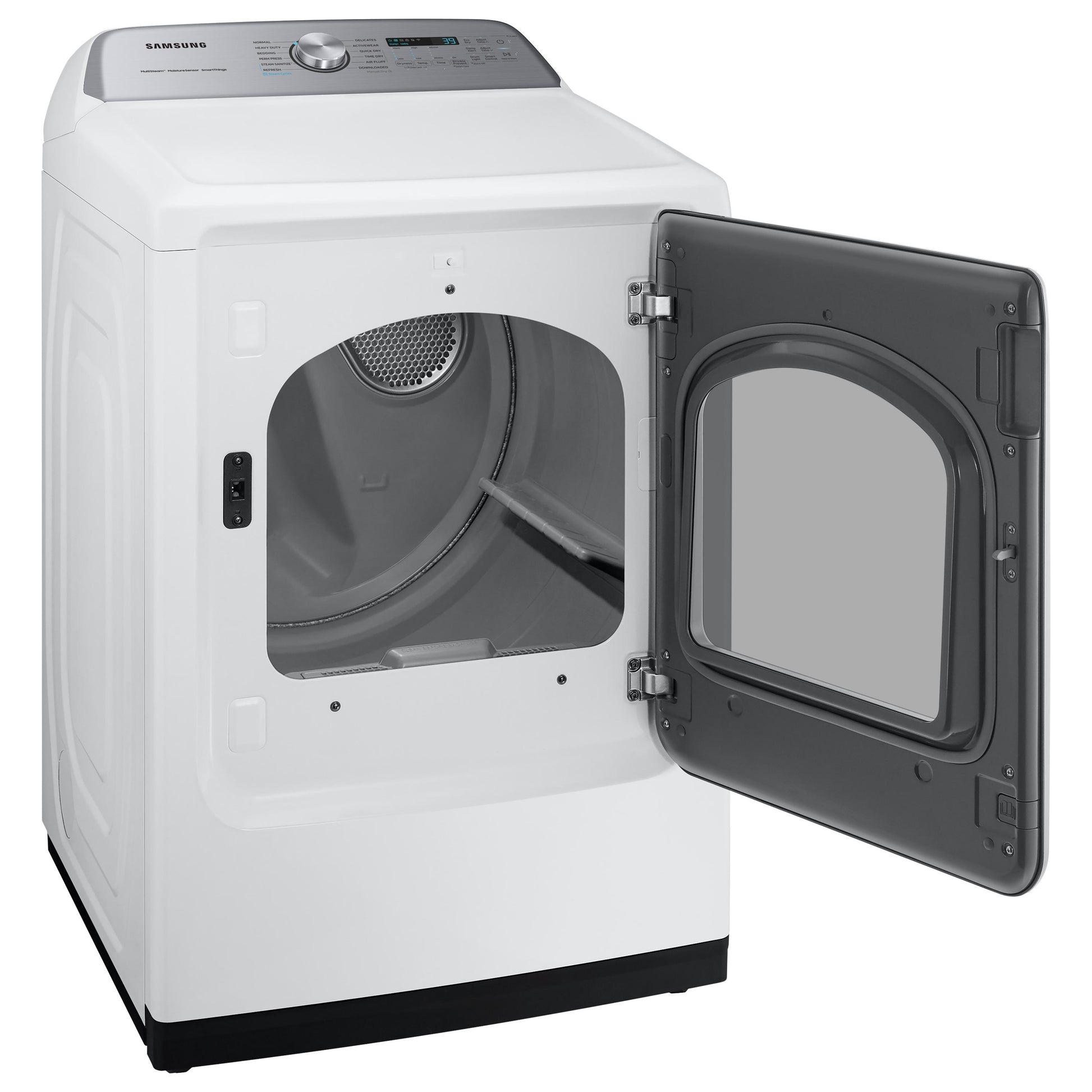  Samsung 7.4 cu. ft. Smart Electric Dryer with Steam Sanitize+ DVE52A5500W/A3 IMAGE 2