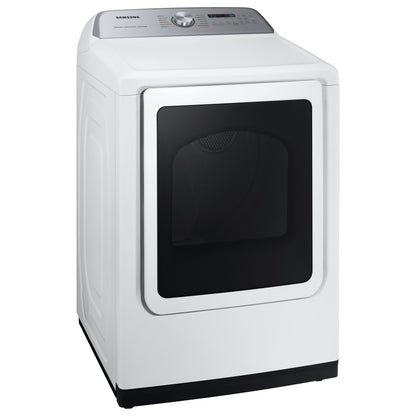  Samsung 7.4 cu. ft. Smart Electric Dryer with Steam Sanitize+ DVE52A5500W/A3 IMAGE 4