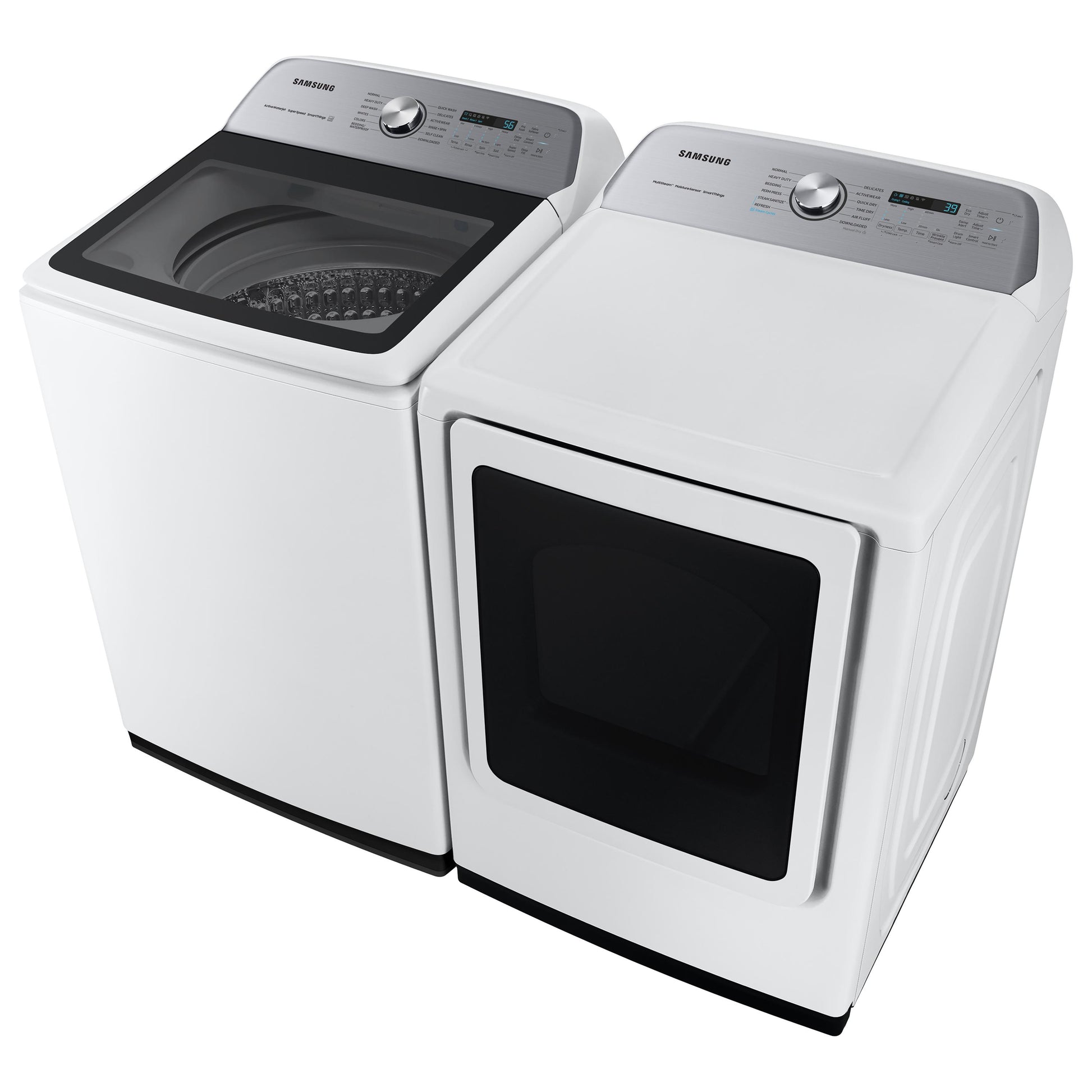  Samsung 7.4 cu. ft. Smart Gas Dryer with Steam Sanitize+ DVG52A5500W/A3 IMAGE 10