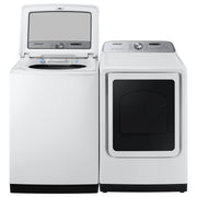  Samsung 7.4 cu. ft. Smart Gas Dryer with Steam Sanitize+ DVG52A5500W/A3 IMAGE 7
