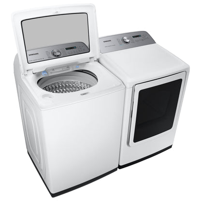  Samsung 7.4 cu. ft. Smart Gas Dryer with Steam Sanitize+ DVG52A5500W/A3 IMAGE 8