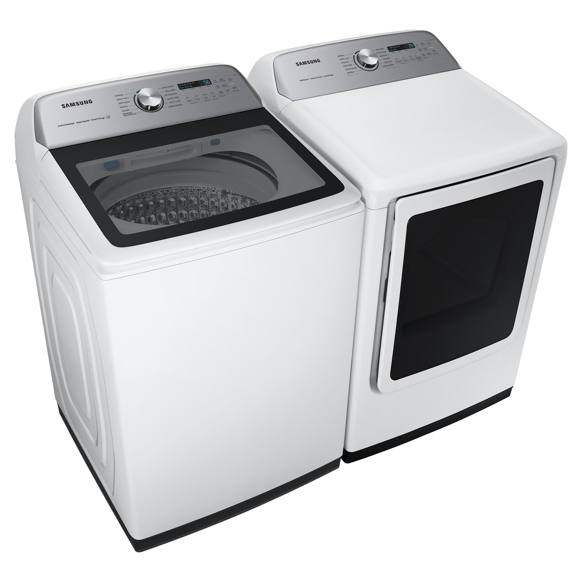  Samsung 7.4 cu. ft. Smart Gas Dryer with Steam Sanitize+ DVG52A5500W/A3 IMAGE 9