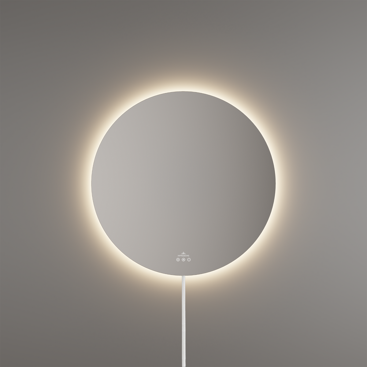 Novalume Round RGB Backlit Vanity Mirror