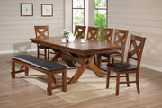 Mesa de comedor extensible rectangular Apollo