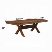 Mesa de comedor extensible rectangular Apollo