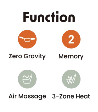 Conjunto de sala de estar Sync Motion Zero Gravity