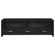 Alton 3-drawer Engineered Wood 61-inch TV Stand Black Oak