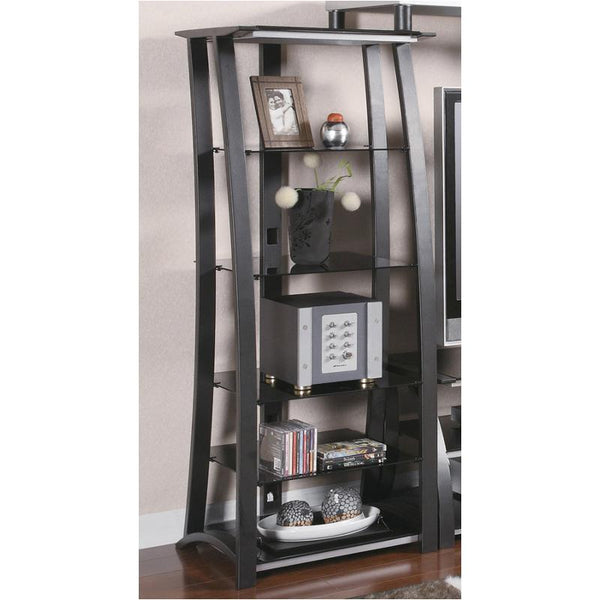 Sleek Media Tower Bookshelf