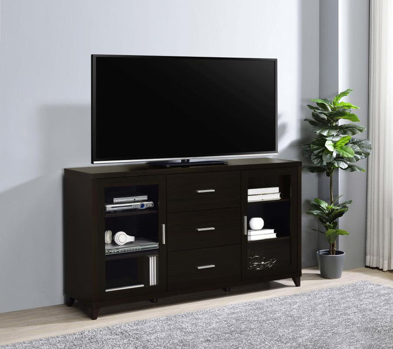 Lewes 2-door TV Stand with Adjustable Shelves