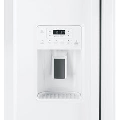 GE 33-inch, 23 cu. ft. Side-By-Side Refrigerator with Water and Ice Dispensing System GSS23GGPWW IMAGE 4