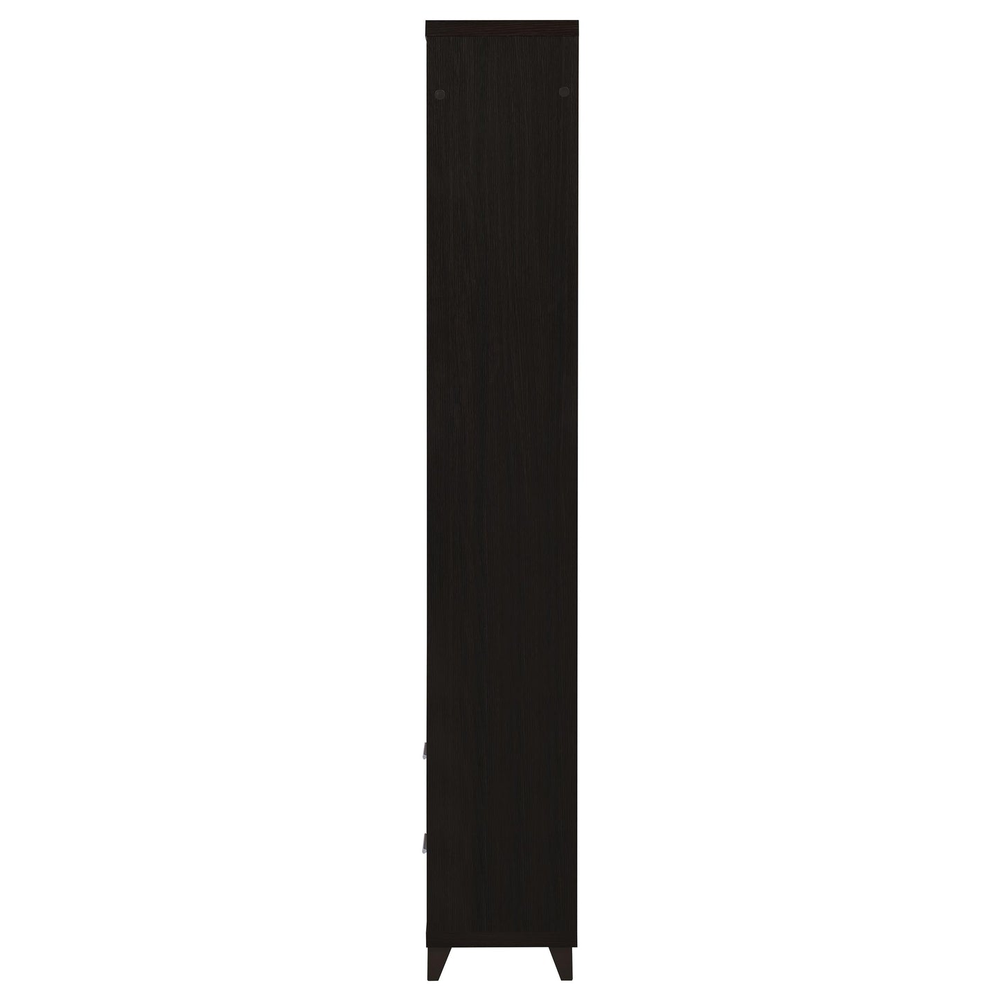 Laughlin 3-shelf Engineered Wood Media Tower Dark Pine