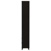 Laughlin 3-shelf Engineered Wood Media Tower Dark Pine