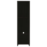 Laughlin 3-shelf Engineered Wood Media Tower Dark Pine