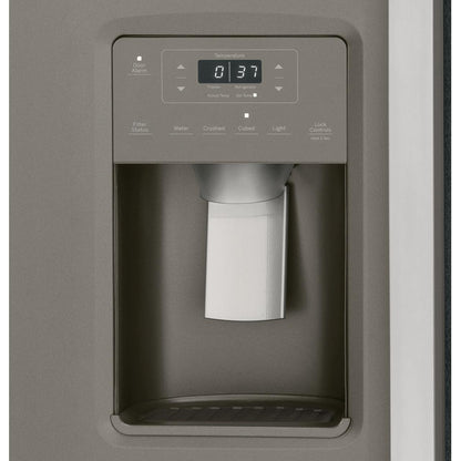 GE 33-inch, 23 cu. ft. Side-By-Side Refrigerator with Water and Ice Dispensing System GSS23GMPES IMAGE 4