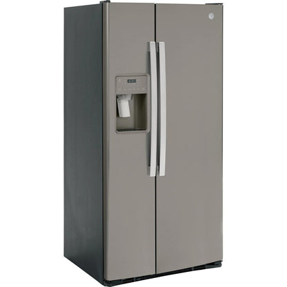 GE 33-inch, 23 cu. ft. Side-By-Side Refrigerator with Water and Ice Dispensing System GSS23GMPES IMAGE 5