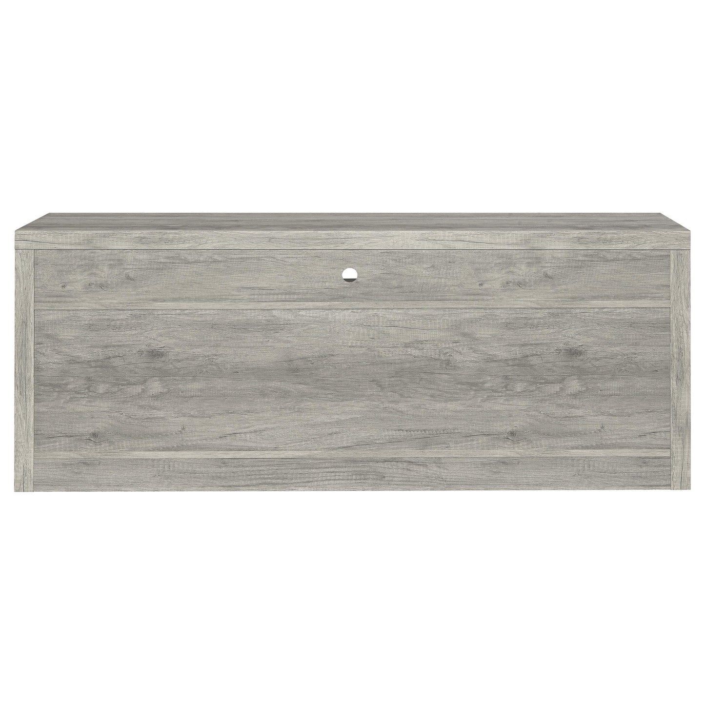 Burke 2-door Engineered Wood TV Stand Grey Driftwood