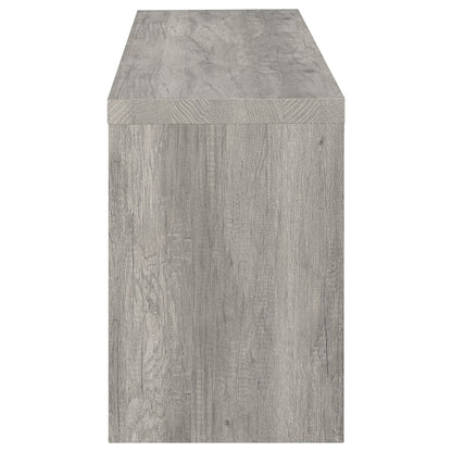 Burke 2-door Engineered Wood TV Stand Grey Driftwood