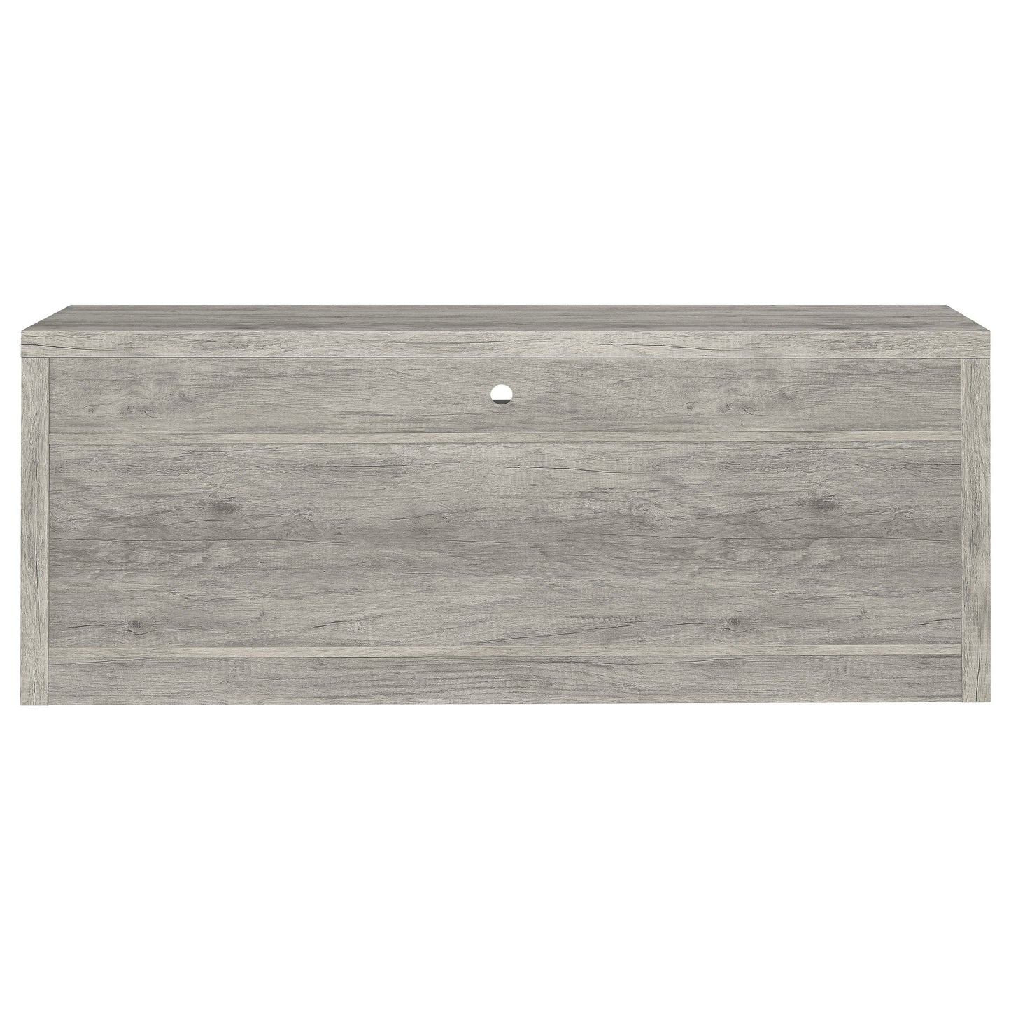 Burke 2-door Engineered Wood TV Stand Grey Driftwood