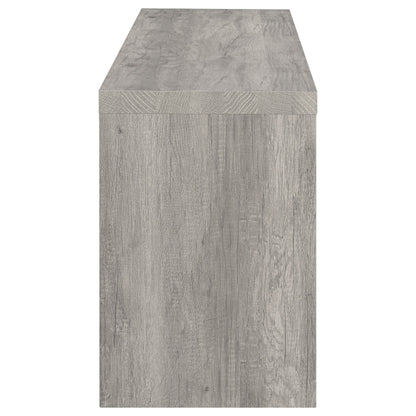 Burke 2-door Engineered Wood TV Stand Grey Driftwood