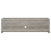 Burke 2-door Engineered Wood TV Stand Grey Driftwood