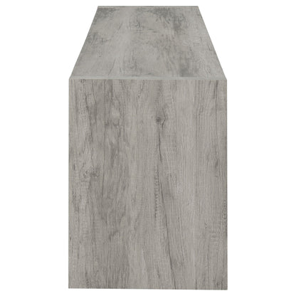 Burke 2-door Engineered Wood TV Stand Grey Driftwood