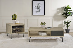 Welsh Coffee and End Table Set Distressed Pine