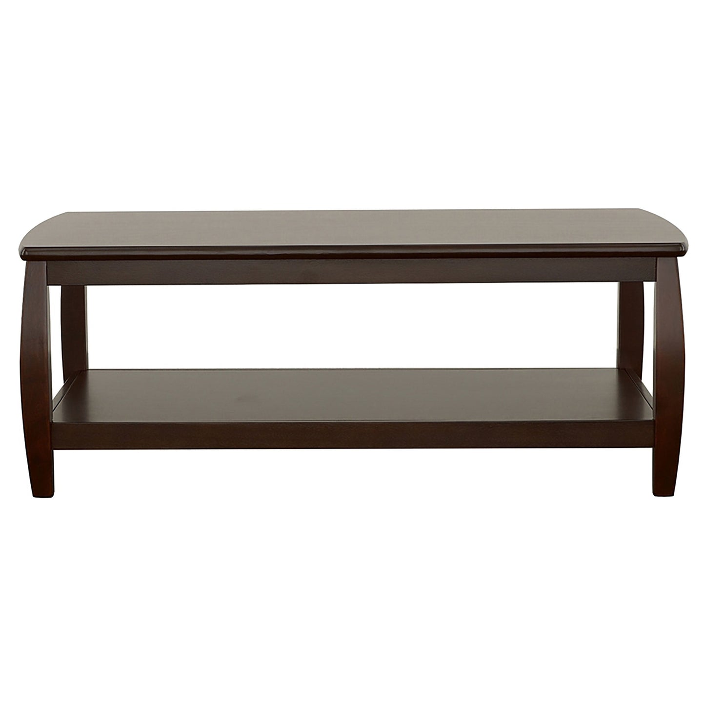 Dixon Rectangular Wood Coffee Table Set Espresso