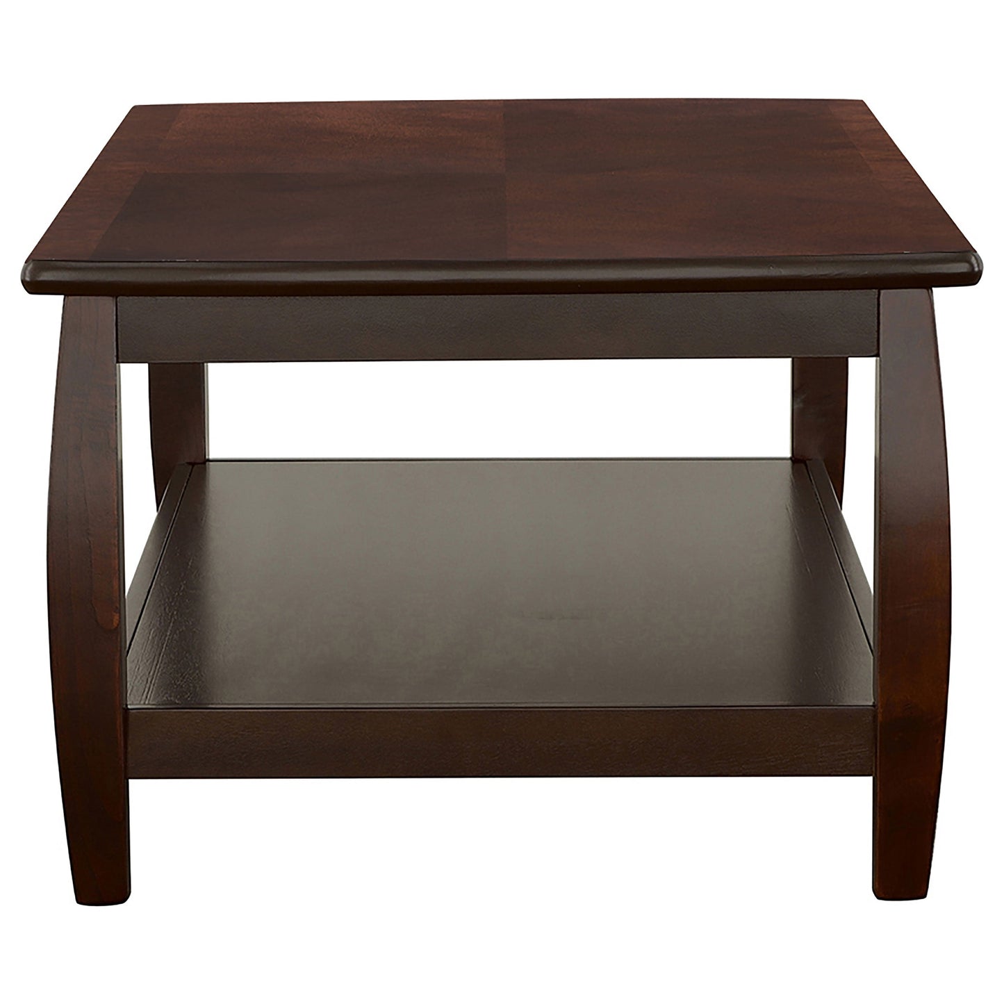 Dixon Rectangular Wood Coffee Table Set Espresso