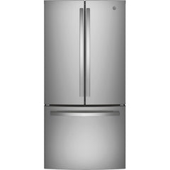  GE 33-inch, 18.6 cu. ft. Counter-Depth French-Door Refrigerator GWE19JYLFS IMAGE 1